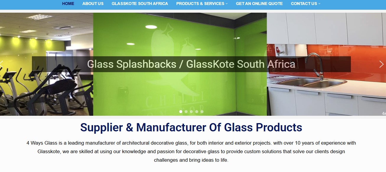 4 ways glass site