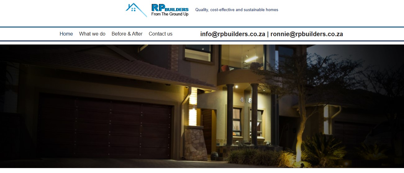 RP Builders site