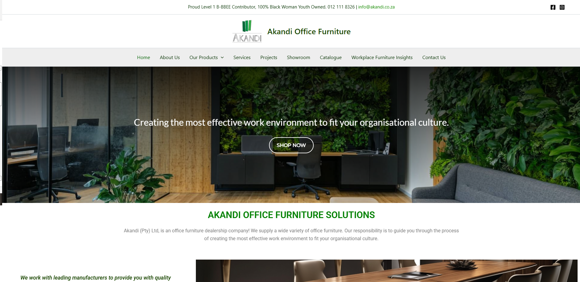 akandi web screenshots